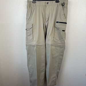 BC Clothing Convertible Cargo Pants Size LX30 EUC